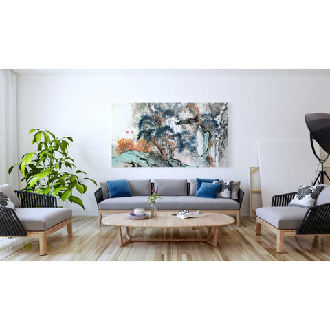 Image of 'Bird's Eye View' by River Han, Canvas Wall Art,30 x 60