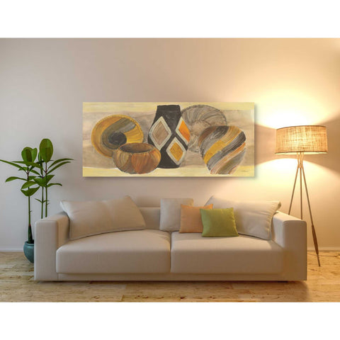 Image of 'Swirling Still Life' by Albena Hristova, Canvas Wall Art,60 x 30