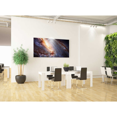 Image of 'Messier 66' Hubble Space Telescope Canvas Wall Art,30 x 60