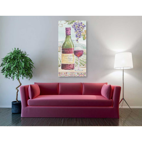 Image of 'Wine Country VI' by Daphne Brissonet, Canvas Wall Art,30 x 60