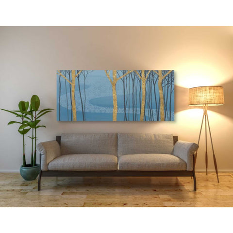 Image of 'Katonah Gold' by Kathrine Lovell, Canvas Wall Art,60 x 30