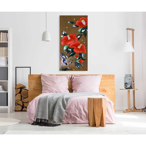 Image of 'Camellia L' by Zigen Tanabe, Giclee Canvas Wall Art