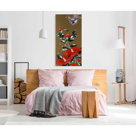 Image of 'Camellia R' by Zigen Tanabe, Giclee Canvas Wall Art