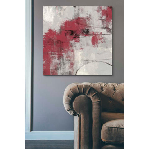 Image of 'Stone Gardens II Red' by Silvia Vassileva, Canvas Wall Art,37 x 37