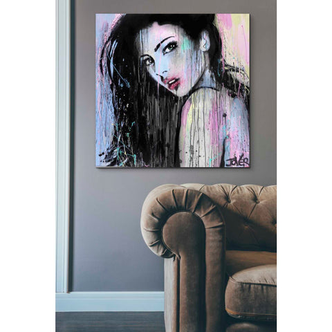 Image of 'Wild Orchid' by Loui Jover, Canvas Wall Art,37 x 37