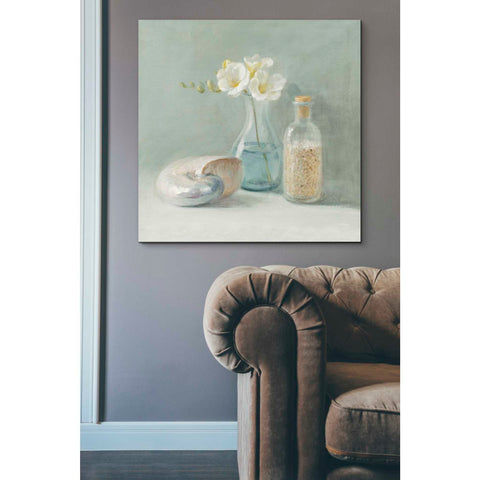 Image of 'Freesia Spa' by Danhui Nai, Canvas Wall Art,37 x 37