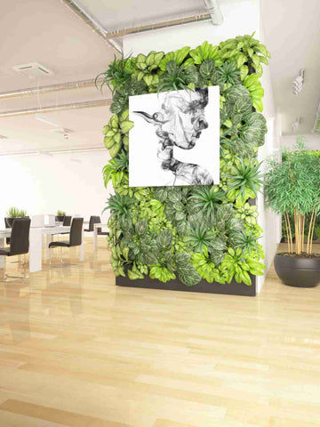 Image of 'Dissolve' Canvas Wall Art,37x37