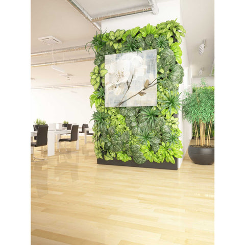 Image of 'Elegance I Greige' by Albena Hristova, Canvas Wall Art,37 x 37