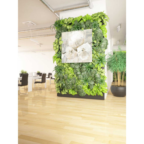 Image of 'Elegance III Greige' by Albena Hristova, Canvas Wall Art,37 x 37