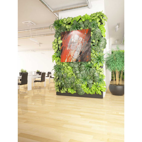 Image of 'Hot Lava' by Albena Hristova, Canvas Wall Art,37 x 37