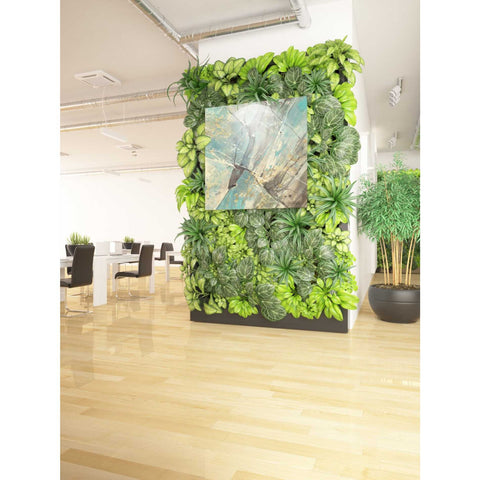 Image of 'Blue Water II' by Albena Hristova, Canvas Wall Art,37 x 37