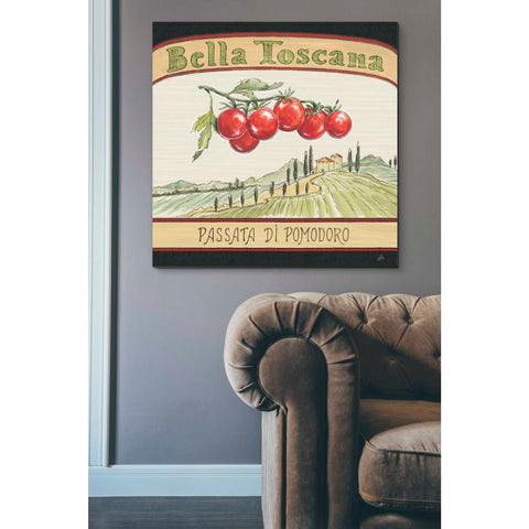 Image of 'Tuscan Flavor V' by Daphne Brissonet, Canvas Wall Art,37 x 37