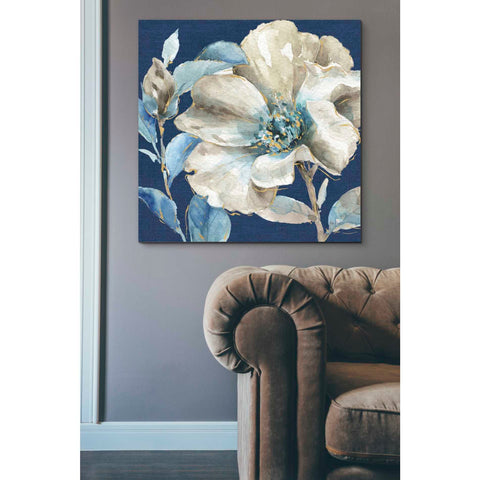 Image of 'Indigold IV Navy' by Lisa Audit, Canvas Wall Art,,37 x 37