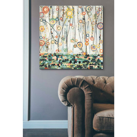 Image of 'Blooming Meadow' by Candra Boggs, Canvas Wall Art,37 x 37