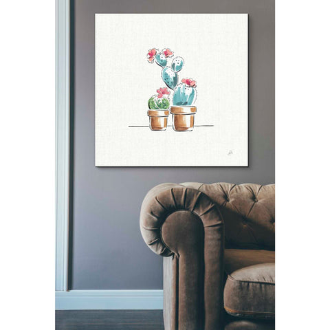 Image of 'Desert Bloom V' by Daphne Brissonet, Canvas Wall Art,37 x 37
