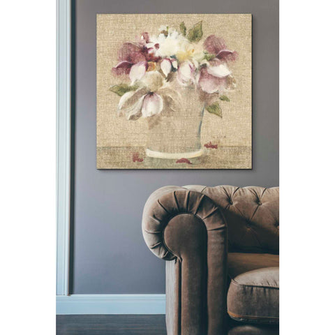 Image of 'Cottage Bouquet II' by Cheri Blum, Canvas Wall Art,37 x 37