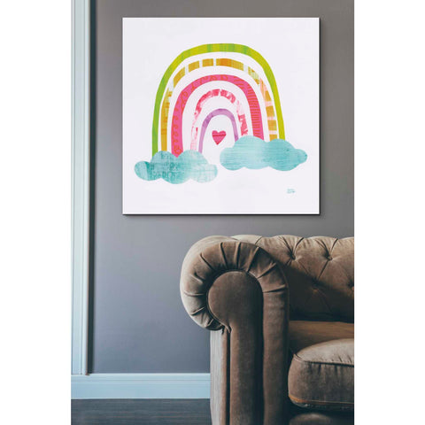 Image of 'Unicorn Magic VII Sq' by Melissa Averinos, Canvas Wall Art,37 x 37