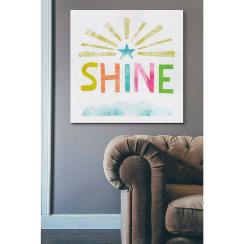 Image of 'Unicorn Magic IV' by Melissa Averinos, Canvas Wall Art,37 x 37