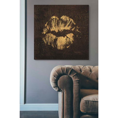 Image of 'Shoe Fetish Quotes VIII' by Emily Adams, Canvas Wall Art,37 x 37