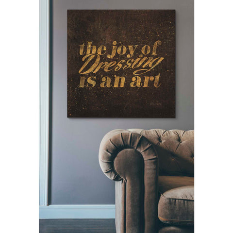 Image of 'Shoe Fetish Quotes V' by Emily Adams, Canvas Wall Art,37 x 37