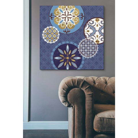 Image of 'Mediterranean Blue II' by Veronique Charron, Canvas Wall Art,37 x 37