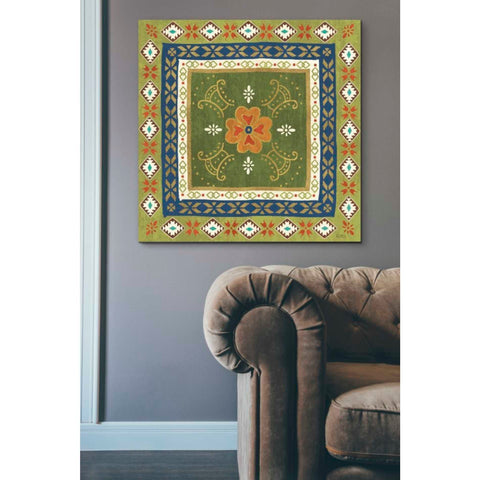 Image of 'Mexican Fiesta III' by Veronique Charron, Canvas Wall Art,37 x 37