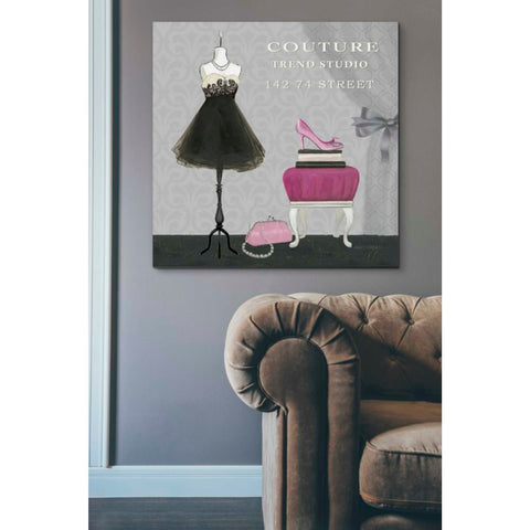 Image of 'Dress Fitting Boutique Sq III' by Marco Fabiano, Canvas Wall Art,37 x 37