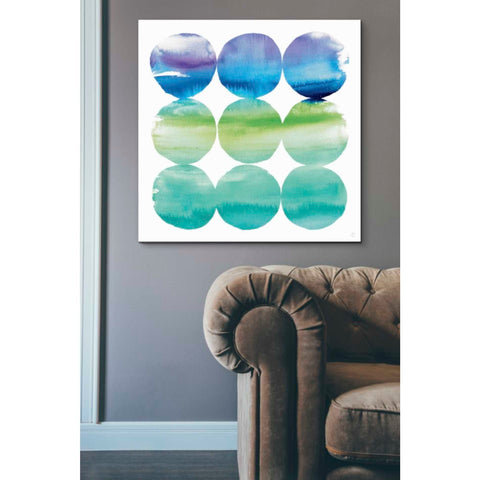 Image of 'Summer Dots II' by Elyse DeNeige, Canvas Wall Art,37 x 37