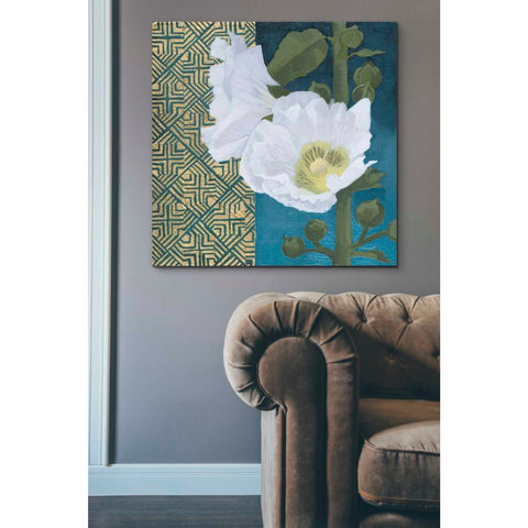 Image of 'Soft Evening III Indigo' by Kathrine Lovell, Canvas Wall Art,37 x 37