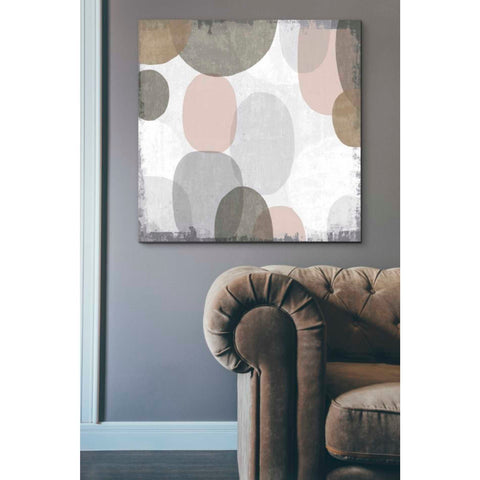 Image of 'Pastel Drips II' by Michael Mullan, Canvas Wall Art,37 x 37