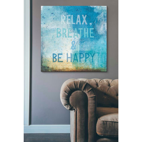 Image of 'Beachscape Abstract I' by Michael Mullan, Canvas Wall Art,37 x 37