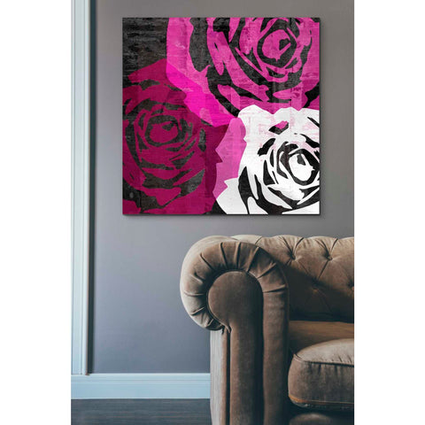 Image of 'Bloomer Squares VI' by James Burghardt Giclee Canvas Wall Art