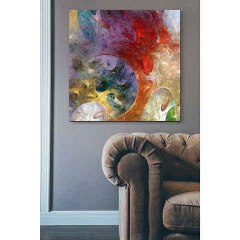 Image of 'Lunar Tiles II' by James Burghardt Giclee Canvas Wall Art