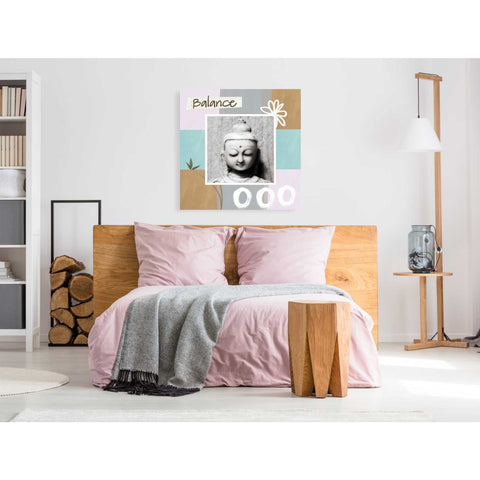 Image of 'Balance' by Linda Woods, Canvas Wall Art,37 x 37