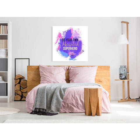 Image of 'Magical Super Hero I' by Linda Woods, Canvas Wall Art,37 x 37