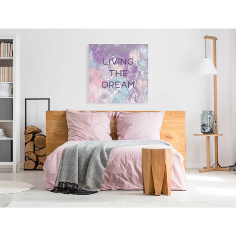 Image of 'Living The Dream' by Linda Woods, Canvas Wall Art,37 x 37