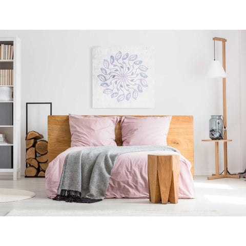 Image of 'Mandala III' by Linda Woods, Canvas Wall Art,37 x 37