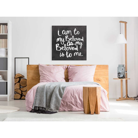 Image of 'Beloved' by Linda Woods, Canvas Wall Art,37 x 37