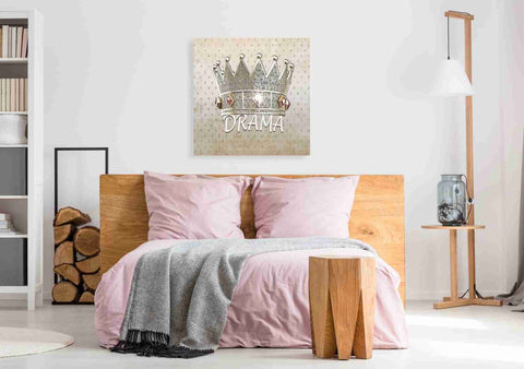 Image of 'Drama Queen' by Karen Smith, Canvas Wall Art,37x37