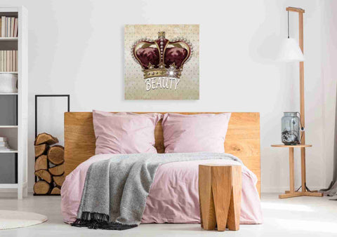 Image of 'Beauty Queen' by Karen Smith, Canvas Wall Art,37x37