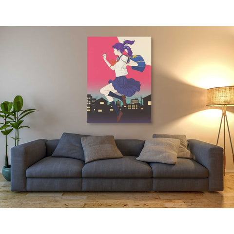 Image of 'Machikado Twilight' by Sai Tamiya, Canvas Wall Art,40 x 54