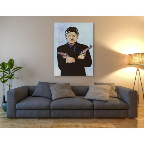 Image of 'Charles Bronson' by Giuseppe Cristiano, Canvas Wall Art,40 x 54