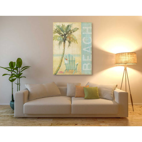 Image of 'Ocean Beach I' by Daphne Brissonet, Canvas Wall Art,40 x 54