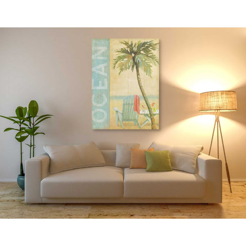 Image of 'Ocean Beach II' by Daphne Brissonet, Canvas Wall Art,40 x 54