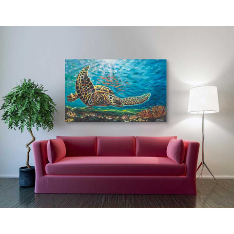 Image of 'Deep Sea Swimming I' by Carolee Vitaletti Giclee Canvas Wall Art
