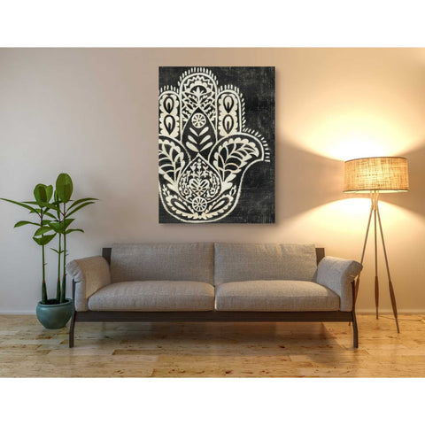 Image of 'Night Hamsa I' by Chariklia Zarris Giclee Canvas Wall Art