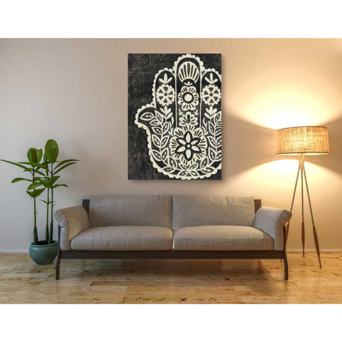 Image of 'Night Hamsa II' by Chariklia Zarris Giclee Canvas Wall Art