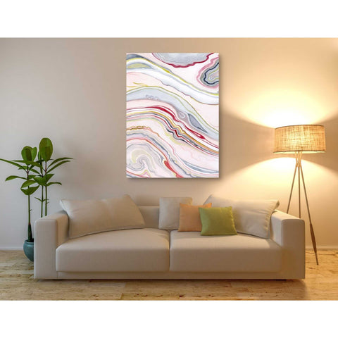 Image of 'Watercolor Marbling II' by Grace Popp Canvas Wall Art,40 x 54