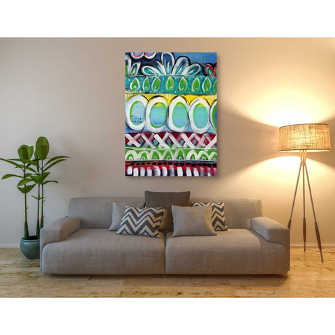 Image of 'Fiesta I' by Linda Woods, Canvas Wall Art,40 x 54