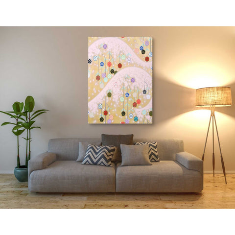 Image of 'Cherry Mountain' by Zigen Tanabe, Giclee Canvas Wall Art